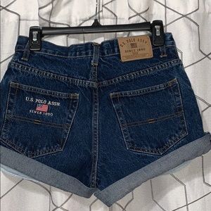 US Poli Assn. vintage shorts, semi-high wasted